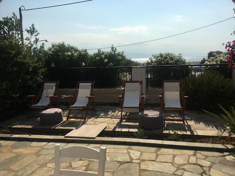 Familienfreundliches Fischerhaus Am Strand Porto Cheli Exteriér fotografie